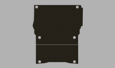 Berlingo SWB 2018 Onwards - Standard Brown Phenolic Floor