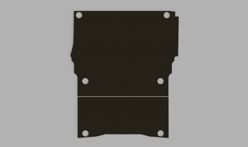 Doblo SWB 2022 Onwards - Standard Brown Phenolic Floor