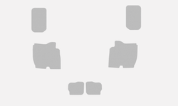 Vivaro SWB 2019 Onwards - Grey Plastic Sides & Door Pads