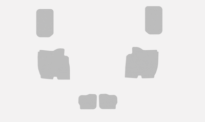 Vivaro SWB 2019 Onwards - Grey Plastic Sides & Door Pads