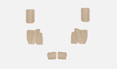 Primastar (NV300) SWB 2016 Onwards - Plywood Sides & Door Pad