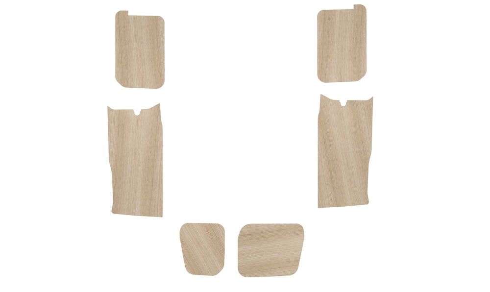 Townstar LWB 2022 Onwards - Plywood Sides & Door Pad