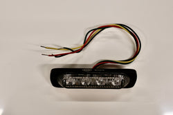 2 Front Amber Warning Flashers