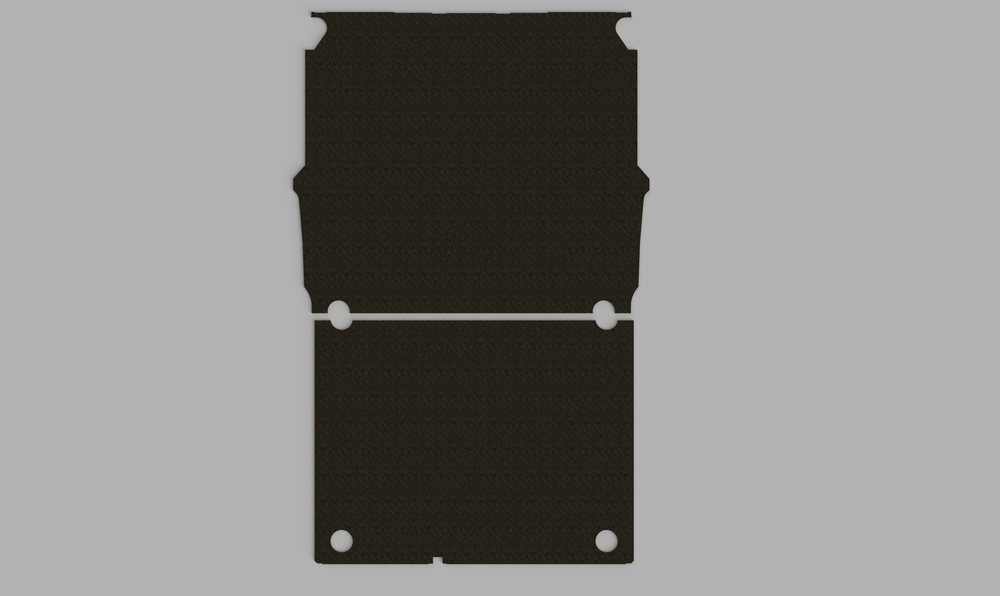 Caddy LWB 2020 Onwards - Standard Brown Phenolic Floor