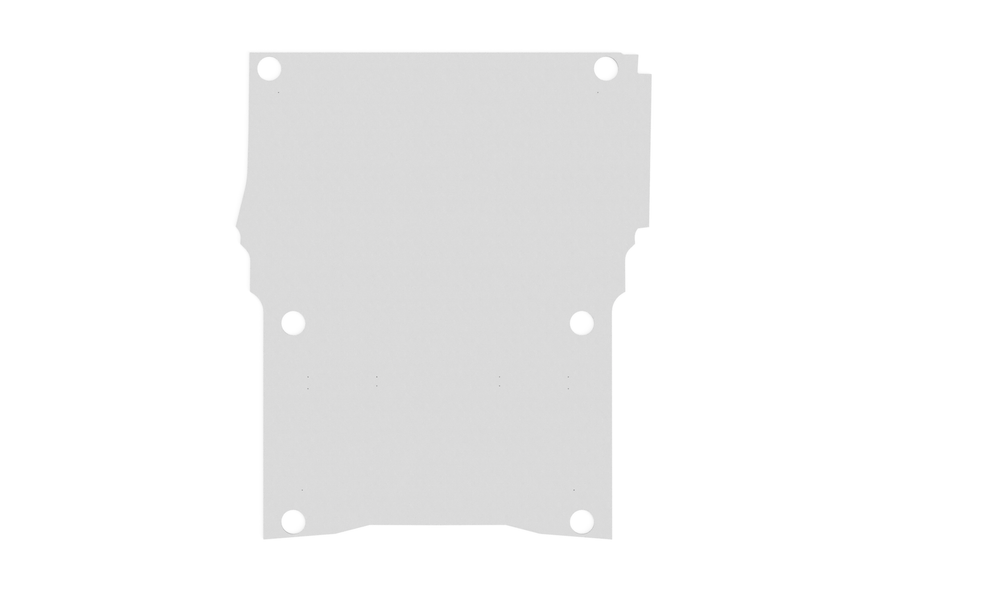 Doblo SWB 2022 Onwards - Grey Plastic Floor