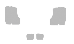 ProAce LWB Crew 2024 Onwards - Grey Plastic Sides & Door Pads