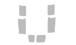 Kangoo LWB 2021 Onwards - Grey Plastic Sides & Door Pads