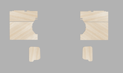 Ducato LWB Crew 2006 Onwards - Plywood Sides & Door Pad